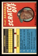 1970 Topps Scratch-Offs Baseball #21 Willie Stargell EX *d3