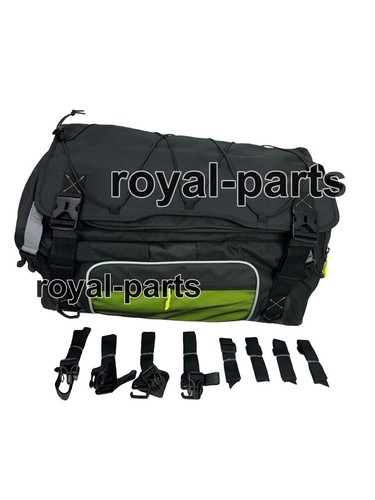 "BREEZER TAIL BAG WATERPROOF 50 LTR" FIT FOR R.E HIMALAYAN 411 & SCRAM 411 - Picture 10 of 23