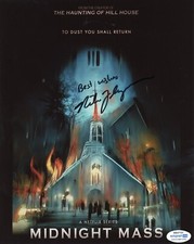 Mike Flanagan Midnight Mass Autographed Signed 8x10 Photo ACOA COA 