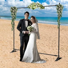 10.83ft Heavy Duty Adjustable Background Stand, Photography Backdrops Stand Kit