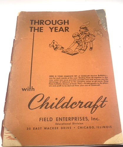 Vintage 1949 CHILDCRAFT Books 14 Volume Set W.F. Quarrie & Co - HC GC - Picture 10 of 13