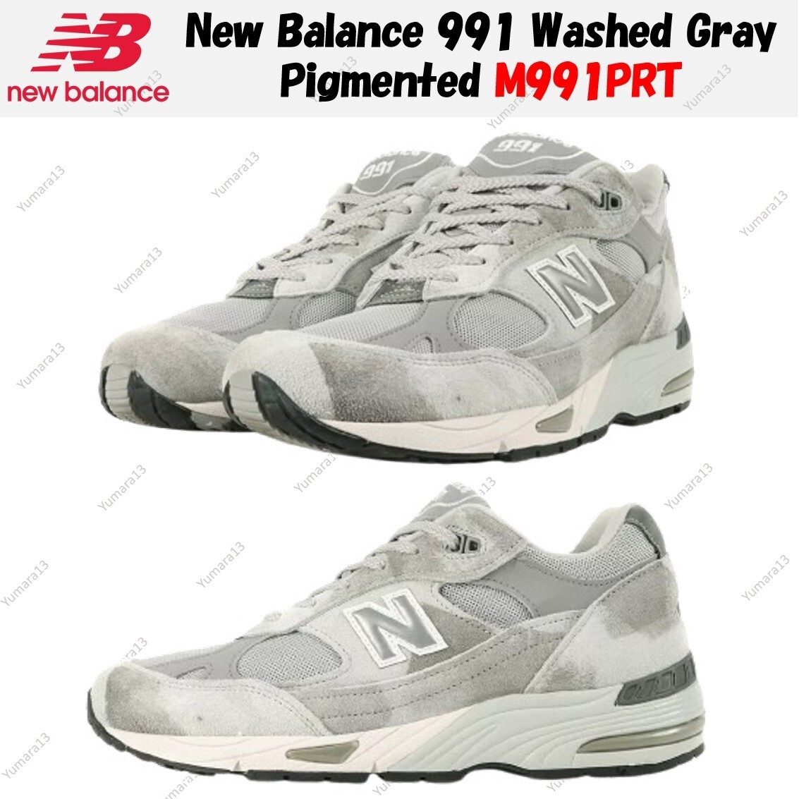 New Balance 991 Washed Gray Pigmented M991PRT Men's Size | eBay New Balance 991 Washed Gray Pigmented M991PRT Men's Size | eBay