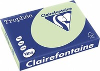 Clairefontaine TrophéE GrüN 1215C 120G/M² DIN-A4 - 250 Blatt Farbiges Papier