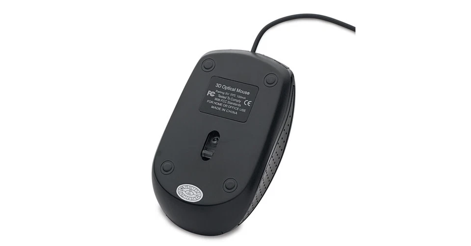 Verbatim Corded Optical Mouse - Black New Easy To Use USB Port - Image 4 of 4