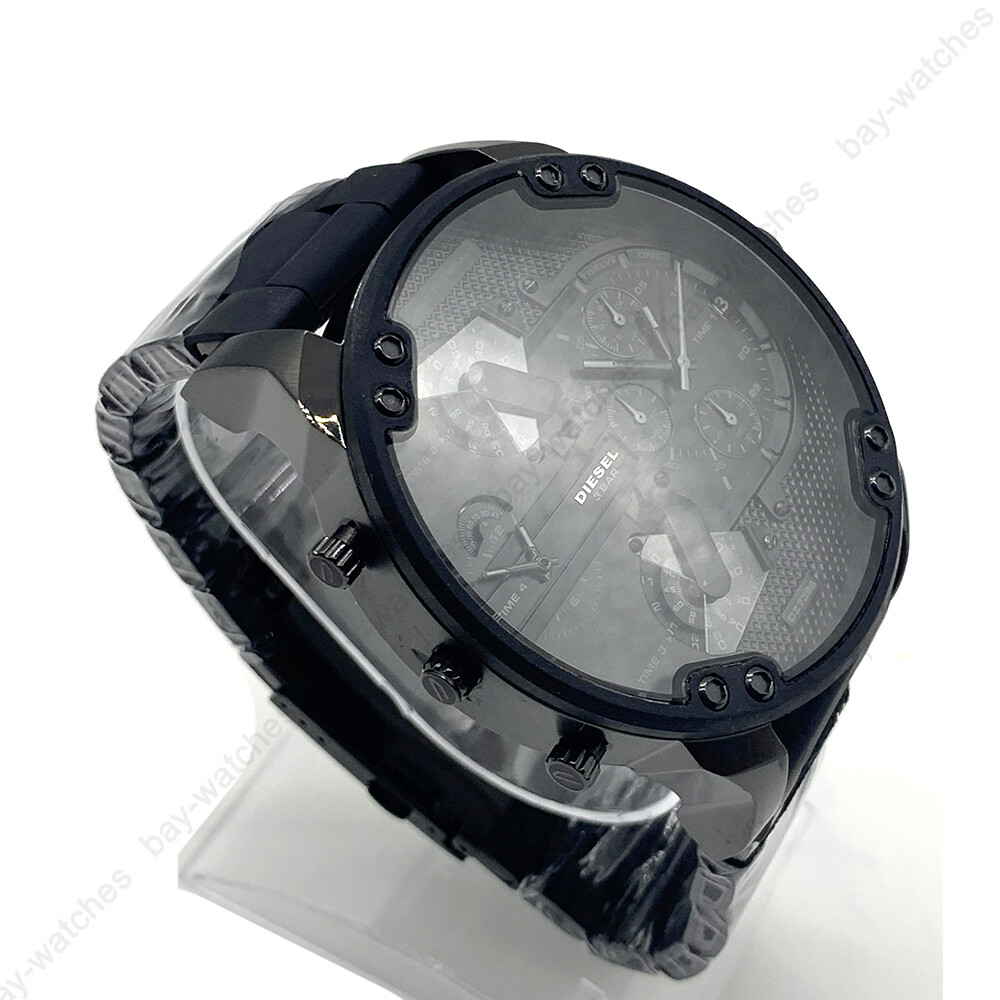 Diesel DZ7396 Mr. Daddy 2.0 Men Wristwatch - Black for sale online | eBay