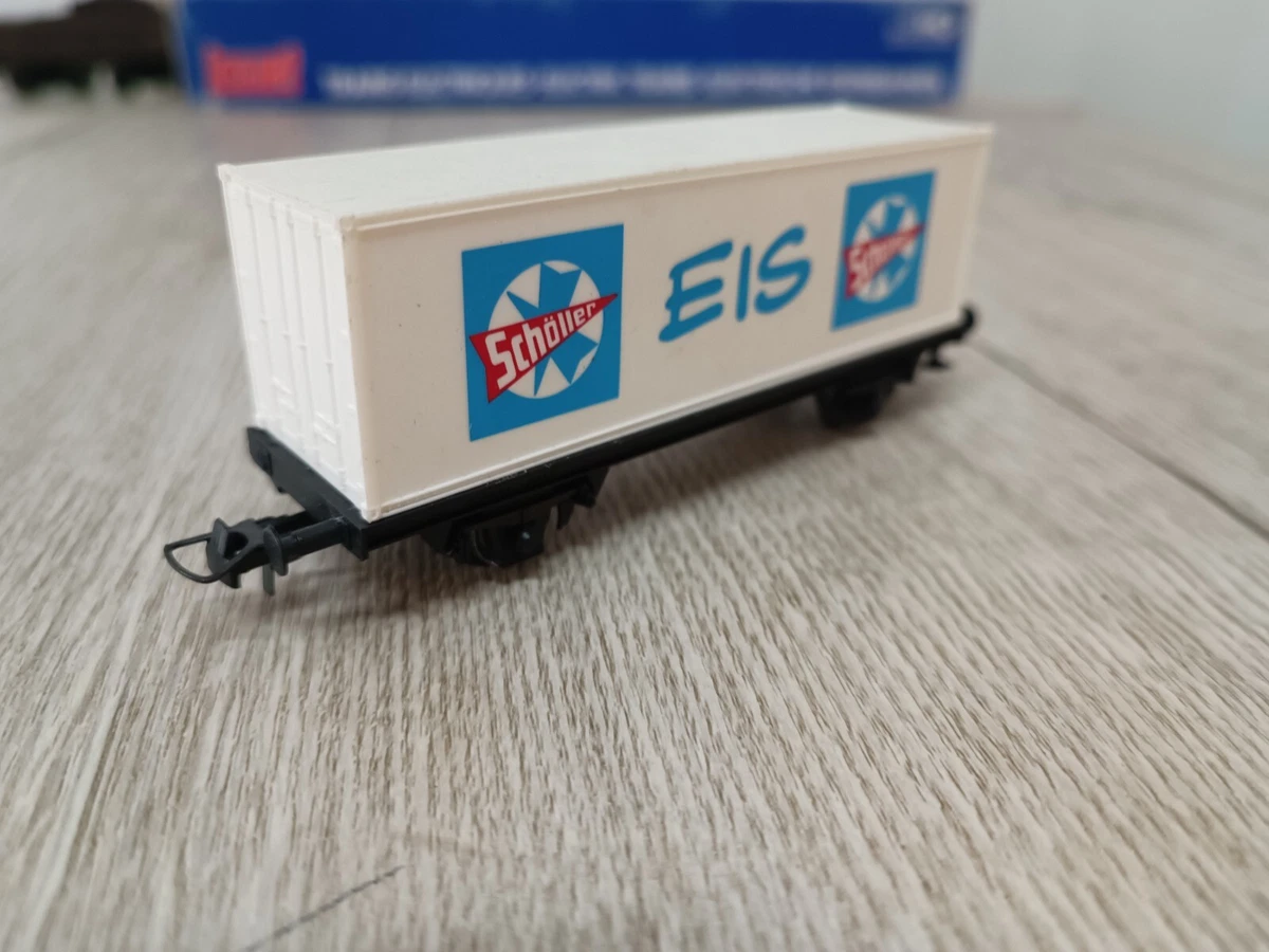 ROCO 46031, wagon plat à ranchers DB neuf BO