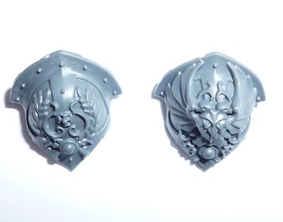 Warhammer 40K Adeptus Custodes Custodian Guard Schulterpolster x 2 C [Bits]