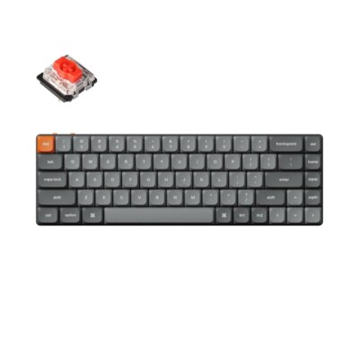 Keychron K7 Max QMK/VIA Kabellose Mechanische Tastatur, QWERTY US - K7M-A1