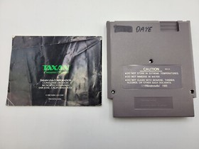 🌟 Low G Gravity Man Taxan NES Nintendo Complete CIB Authentic RARE!