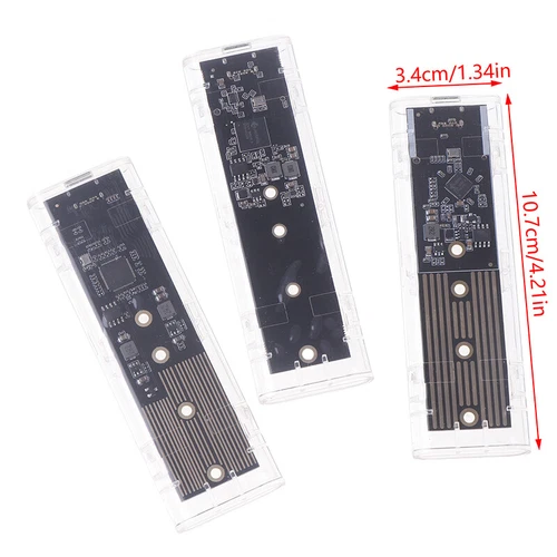 M.2 NVME PCIe /NGFF SATA /Dual Protocol SSD USB Type C 10Gbps M2 Hard Disk Box