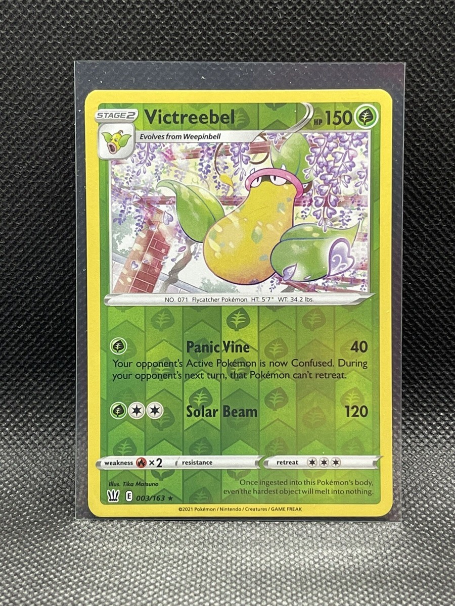 VICTREEBEL 003/163 Reverse Holo Rare — Mint/nm — Pokémon TCG