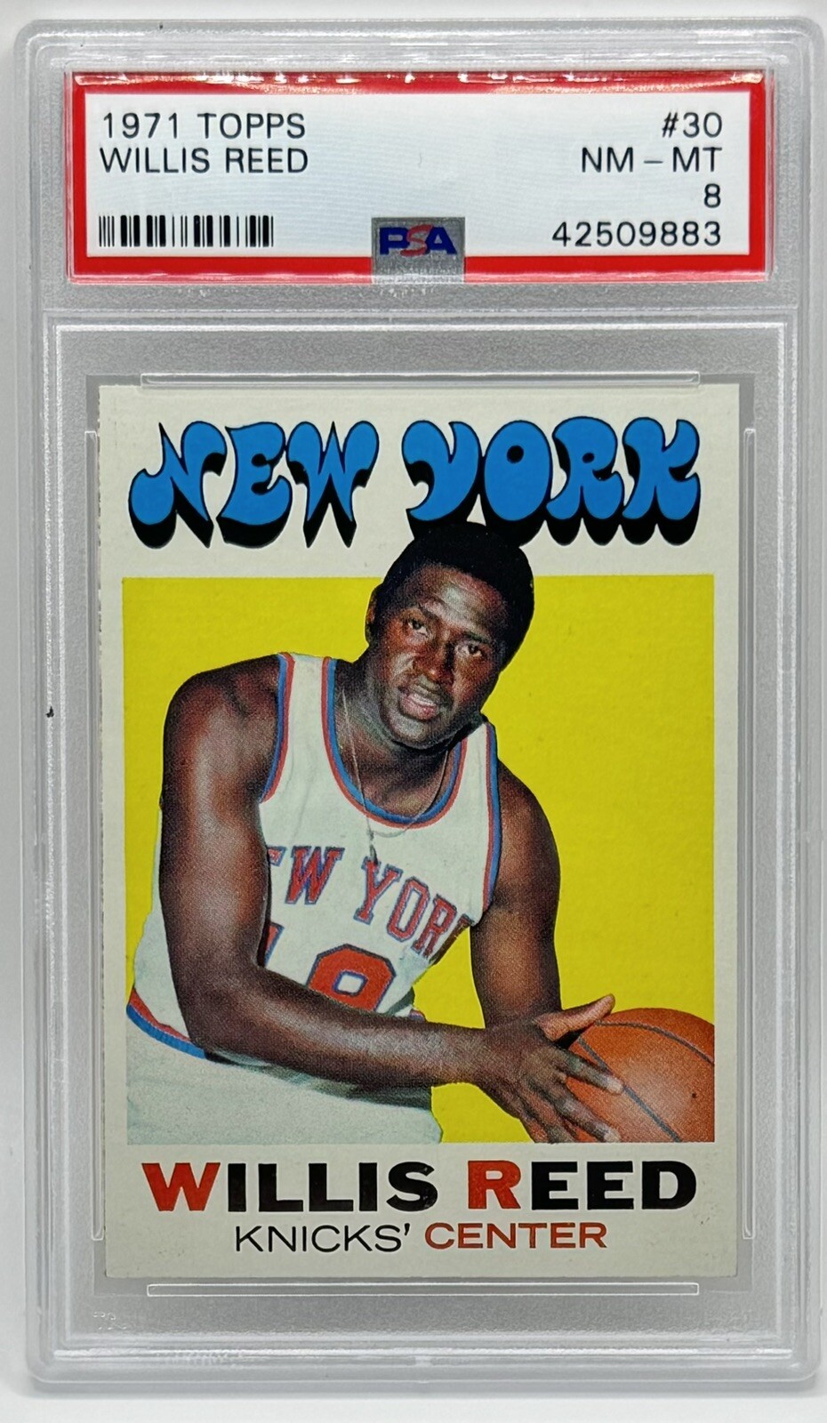 Willis Reed 1971 Topps #30 Base Price Guide - Sports Card Investor