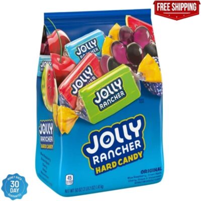 Jolly Rancher Original Fruit Flavored Hard Candy, Bulk Bag 50 oz