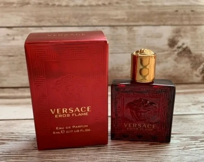 blandt smart kimplante BRAND NEW BOTTLE OF VERSACE EROS FLAME (EAU DE PARFUM) .17 FL OZ-NIB; DAILY  SHIP | eBay