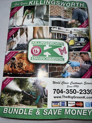 BellSouth Yellow Pages Charlotte NC 2014‑15 Phone Book Business Directory - Picture 21 of 23