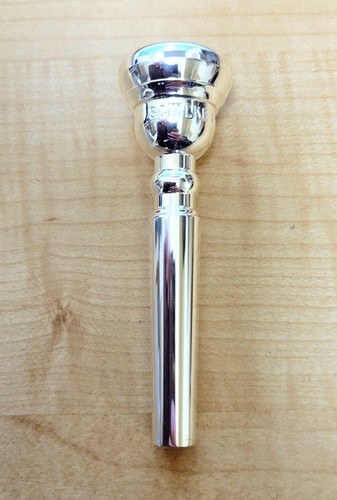Schilke 15B Standard Series Trumpet Mouthpiece - Silver Plated - Picture 3 of 5