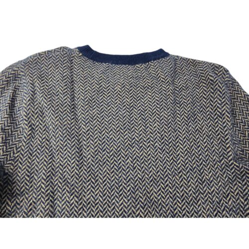 J. Crew 100% Cashmere Herringbone Crewneck Sweater Beige M / L - Picture 10 of 13