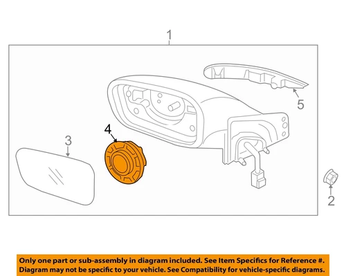 HYUNDAI OEM 2015 Sonata-Mirror Motor 876223Q000
