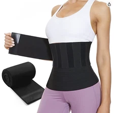 Waist Trainer for Women Men Sport Sweat Workout Body Shaper Sauna Unisex Gym 