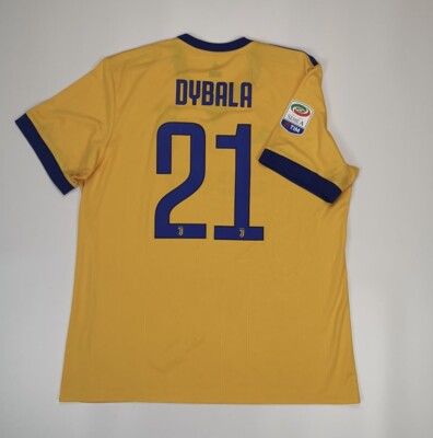 Dybala #21 Juventus 2017 2018 Away Football Soccer Shirt