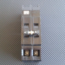 Challenger 2 Pole 40 AMP 120/240V Type Q/QC Circuit Breaker *Zinsco Sylvania GTE