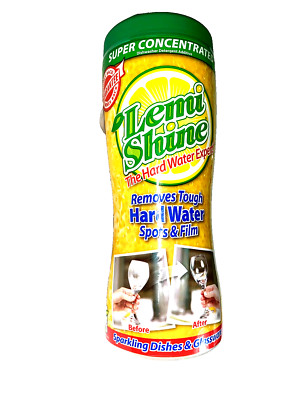 LEMI SHINE The Hard Water Expert Dishwasher Detergent Additive 12 oz Original
