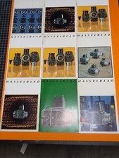 Lot of 9 Hasselblad Magazine Booklet Brochure Guides