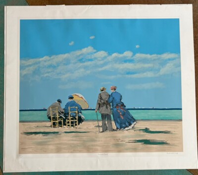 FREDERICK MCDUFF: EMERALD COAST - ORIGINAL SIGNED LITHOGRAPH  35/225