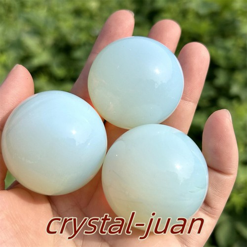 38mm+ Opalite Quartz sphere Quartz crystal ball reiki healing 1pc - Picture 4 of 13