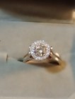 FLIP RING NATURAL GEM TESTED ROUND RUBY MAN MADE DIAMOND 4.70CT 925 SILVER SIZE7 — photo 2