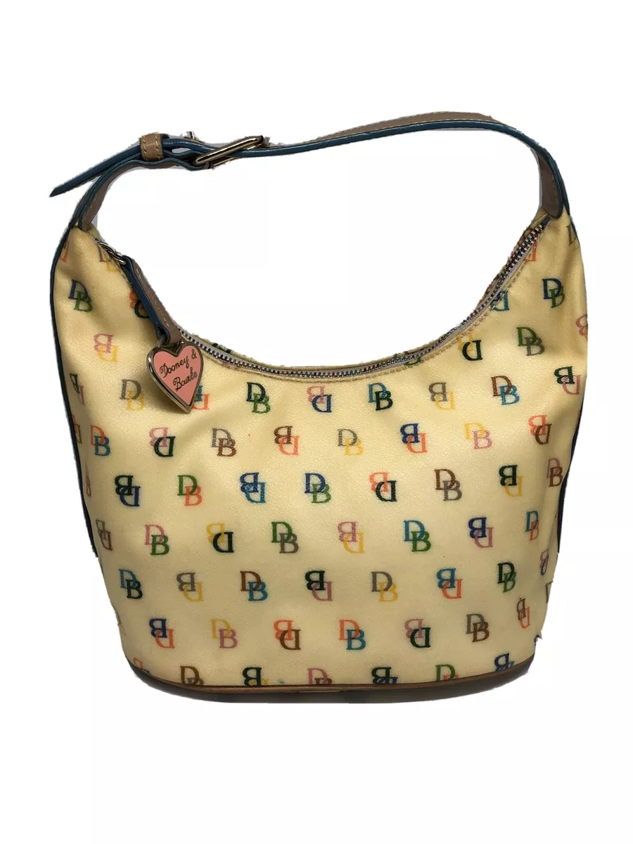 DOONEY BOURKE MULTICOLOR MONOGRAM BAG