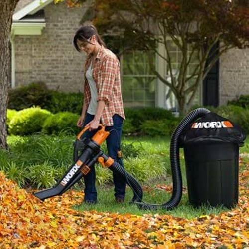 4 In 1 Worx Trivac Blower Mulcher 