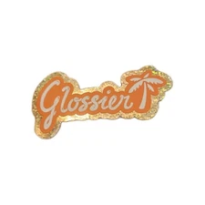 Glossier Summer 2023 Logo Sticker Palm Tree New