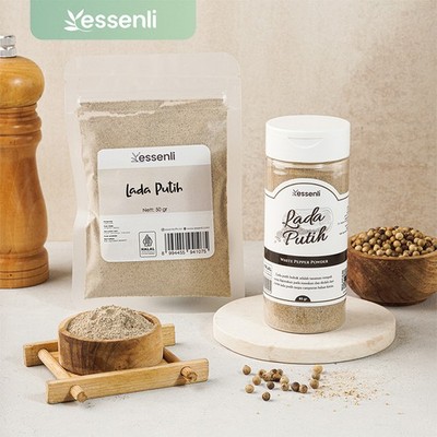White Pepper Powder Seasoning Spice 85g Bold Aroma Pantry Staple Global Sauces