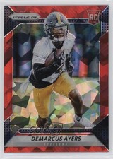 2016 Panini Prizm Rookie Red Crystals Prizm 12/75 Demarcus Ayers #201 we5