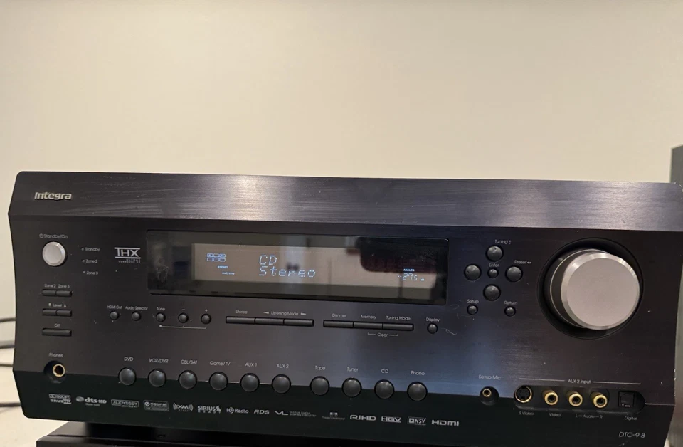 Integra DTC-9.8 AV Controller Vorverstärker mit THX Dolby True HD DTS-HDMI