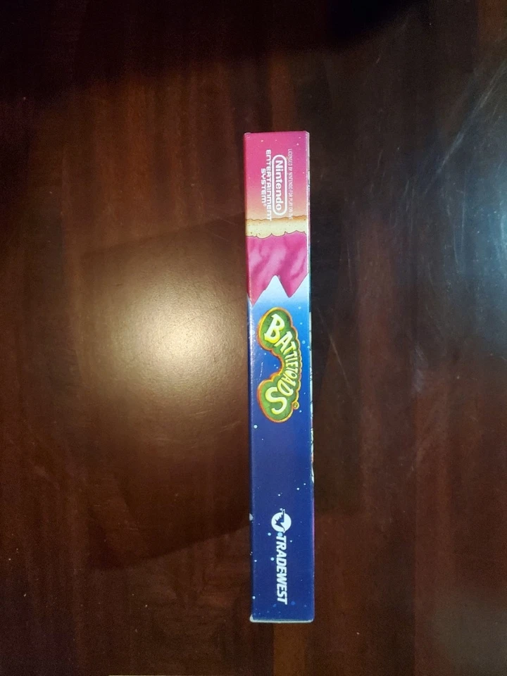 Battletoads NES Nintendo 1991 Oval SOQ REV-A Box Only REG Card MINT Crisp!! RARE - Image 3 of 4