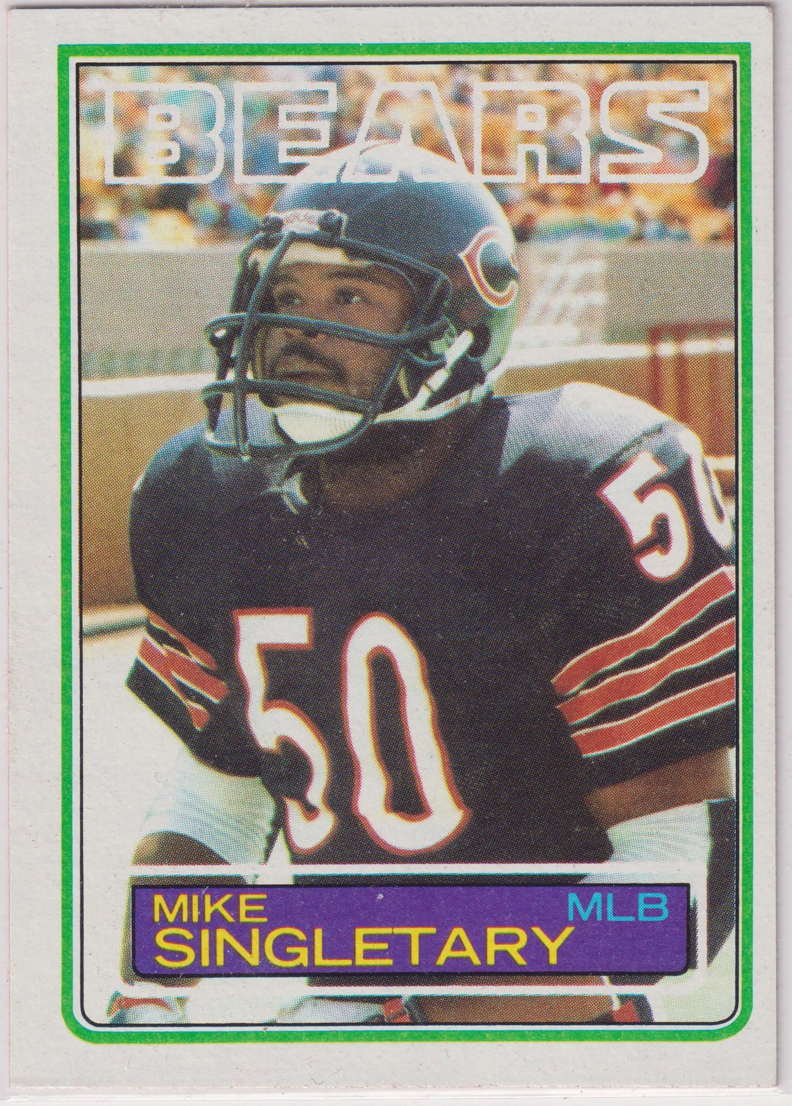 1983 Topps #38 Mike Singletary