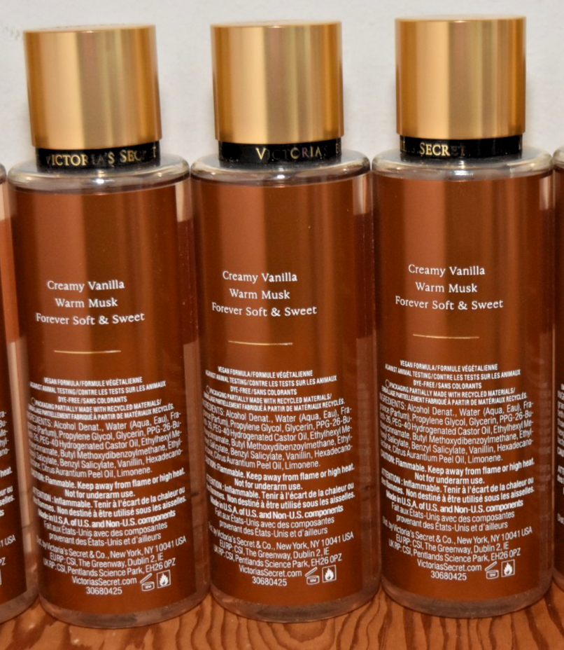 3 New Victoria's Secret Vanilla Lace Fragrance Body Mist Creamy