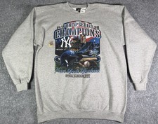 NWT VTG 1998 Starter New York Yankees Sweatshirt Sz Large Baseball MLB USA Made