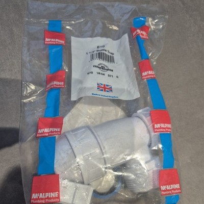 mcalpine E10 1 1/4'' Flaschenverschluss 32mm nagelneu Screwfix 