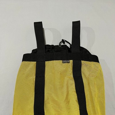 Patagonia Yellow Black Nylon Outdoor Tool Sak Hiking Convertible