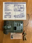 GI Joe ARAH 1983 Wolverine Tank w/Cover Girl and Blueprint