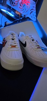 NIKE AIR FORCE 1 '07 PRM ''CARABINER SWOOSH'' 44,5 EUR NEU!!!