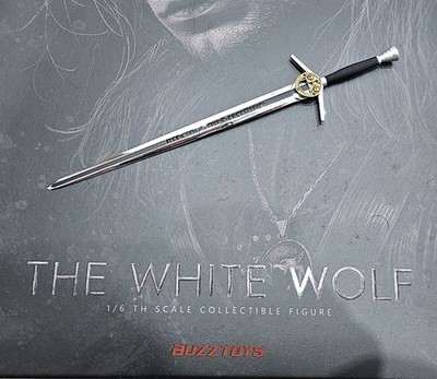 1/6 Scale Diecast Metal Sword The Witcher Geralt Buzztoys Medieval Knight