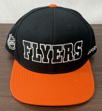 NHL Reebok Philadelphia Flyers Black/ Orange 1967 Flat Snapback Hat