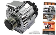 180Amp 12V High Output Alternator Clockwise 6-Groove Clutch Pulley Compatible