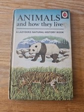 Ladybird Animals And How They Live ~ Natural History Book Series 651 15p P