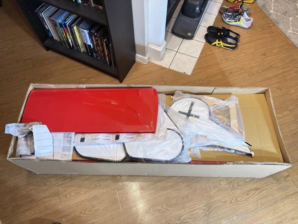 机库 9 Fokker D.VII 30-60cc ARF HAN2890 — 第 4/4 张图片