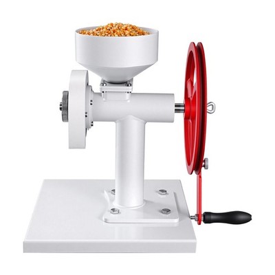 Uimoso Manual Grain Mill with Flywheel Hand-Crank Carbon Steel Corn Grinder